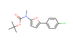 tert-butyl (5-(4-chlorophenyl)furan-2-yl)methylcarbamate