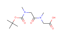 Glycine, N-[N-[(1,1-dimethylethoxy)carbonyl]-N-methylglycyl]-N-methyl-