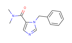 n,n-dimethyl-1-benzyl-1h-imidazole-5-carboxamide