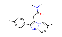 imidazo[1,2-a]pyridine-3-acetamide,n,n,6-trimethyl-2-(4-methylphenyl)-