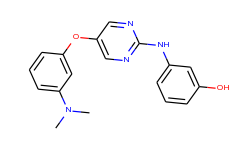 3-(5-(3-(dimethylamino)phenoxy)pyrimidin-2-ylamino)phenol