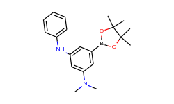 N1,N1-Dimethyl-N3-phenyl-5-(4,4,5,5-tetramethyl-1,3,2-dioxaborolan-2-yl) benzene-1,3-diamine