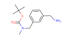 3-aminomethyl-1-n-methyl-1-n-boc-aminomethyl-benzene