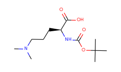 L-Ornithine, N2-[(1,1-dimethylethoxy)carbonyl]-N5,N5-dimethyl-