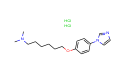6-[4-(1H-imidazol-1-yl)phenoxy]-N,N-dimethyl-1-hexanamine, dihydrochloride