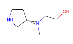 2-[methyl-(3s)-3-pyrrolidinylamino]-ethanol