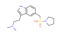 Pyrrolidine, 1-[[[3-[2-(dimethylamino)ethyl]-1H-indol-5-yl]methyl]sulfonyl]-