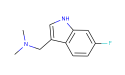 1-(6-Fluoro-1H-indol-3-yl)-N,N-dimethylmethanamine