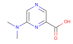 Pyrazinecarboxylic acid, 6-(dimethylamino)-