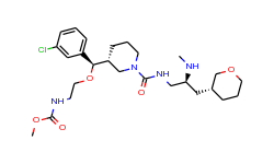 N-[2-[(R)-(3-Chlorophenyl)[(3R)-1-[[[(2S)-2-(methylamino)-3-[(3R)-tetrahydro-2H-pyran-3-yl]propyl]am
