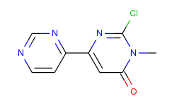[4,4'-bipyrimidin]-6(1h)-one,2-chloro-1-methyl-
