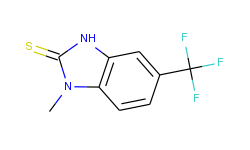 1-methyl-5-(trifluoromethyl)-2,3-dihydro-1h-benzo[d]imidazole-2-thione