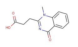 3-(1-methyl-4-oxo-1,4-dihydro-quinazolin-2-yl)-propionic acid