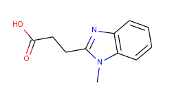 3-(1-methyl-1h-benzoimidazol-2-yl)-propionic acid