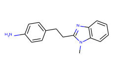 4-[2-(1-methyl-1h-benzoimidazol-2-yl)-ethyl]-phenylamine