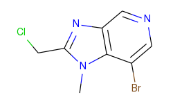 7-bromo-2-(chloromethyl)-1-methyl-1h-imidazo[4,5-c]pyridine