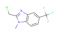 2-chloromethyl-1-methyl-5-trifluoromethyl-1h-benzoimidazole