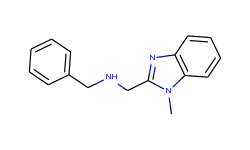 n-benzyl-n-[(1-methyl-1h-benzimidazol-2-yl)methyl]amine