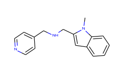 [(1-methyl-1h-indol-2-yl)methyl]-(pyridin-4-ylmethyl)amine