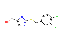 {2-[(3,4-dichlorobenzyl)sulfanyl]-1-methyl-1h-imidazol-5-yl}methanol