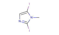 2,5-diiodo-1-methylimidazole