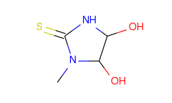 4,5-dihydroxy-1-methyltetrahydro-2h-imidazole-2-thione