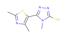 5-(2,4-dimethylthiazol-5-yl)-4-methyl-4h-1,2,4-triazole-3-thiol