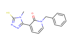 1-benzyl-3-(4-methyl-5-sulfanyl-4h-1,2,4-triazol-3-yl)-2(1h)-pyridinone