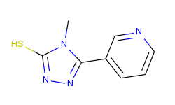 4-methyl-5-pyridin-3-yl-4h-1,2,4-triazole-3-thiol
