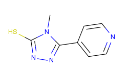 4-methyl-5-pyridin-4-yl-4h-[1,2,4]triazole-3-thiol
