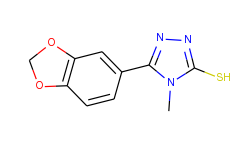 5-(1,3-benzodioxol-5-yl)-4-methyl-4h-1,2,4-triazole-3-thiol