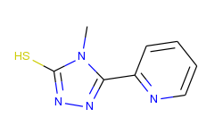 4-methyl-5-pyridin-2-yl-4h-1,2,4-triazole-3-thiol