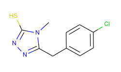 5-(4-chlorobenzyl)-4-methyl-4h-1,2,4-triazole-3-thiol