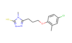 5-[3-(4-chloro-2-methylphenoxy)propyl]-4-methyl-4h-1,2,4-triazole-3-thiol