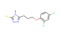 5-[3-(2,4-dichlorophenoxy)propyl]-4-methyl-4h-1,2,4-triazole-3-thiol