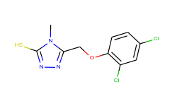 5-[(2,4-dichlorophenoxy)methyl]-4-methyl-4h-1,2,4-triazole-3-thiol