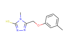 4-methyl-5-[(3-methylphenoxy)methyl]-4h-1,2,4-triazole-3-thiol
