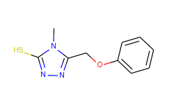 4-methyl-5-(phenoxymethyl)-4h-1,2,4-triazole-3-thiol