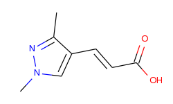 (2e)-3-(1,3-dimethyl-1h-pyrazol-4-yl)acrylic acid