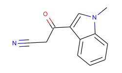 3-(cyanoacetyl)-1-methylindole