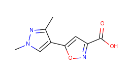 5-(1,3-dimethyl-1h-pyrazol-4-yl)-isoxazole-3-carboxylic acid