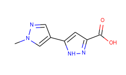 1-methyl-2h,1h-[3,4]bipyrazolyl-5-carboxylic acid