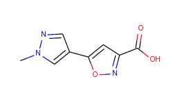 5-(1-methyl-1h-pyrazol-4-yl)-isoxazole-3-carboxylic acid