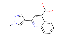 2-(1-methyl-1h-pyrazol-4-yl)-quinoline-4-carboxylic acid