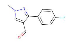 3-(4-fluoro-phenyl)-1-methyl-1h-pyrazole-4-carbaldehyde