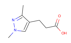 3-(1,3-dimethyl-1h-pyrazol-4-yl)-propionic acid