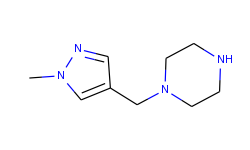 1-[(1-methyl-1h-pyrazol-4-yl)methyl]piperazine