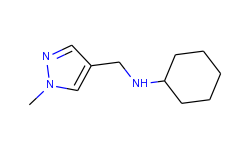 n-[(1-methyl-1h-pyrazol-4-yl)methyl]-cyclohexanamine
