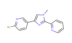 2-bromo-5-(1-methyl-2-pyridin-2-yl-1h-imidazol-4-yl)-pyridine