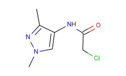 2-chloro-n-(1,3-dimethyl-1h-pyrazol-4-yl)-acetamide